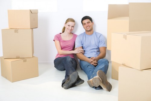Commercial move logistics in a busy Blackfriars business district