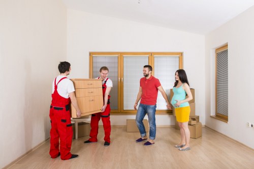 Blackfriars Removals staff working with safety as a priority