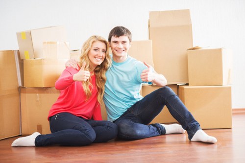 Office relocation and packing support for a Blackfriars move