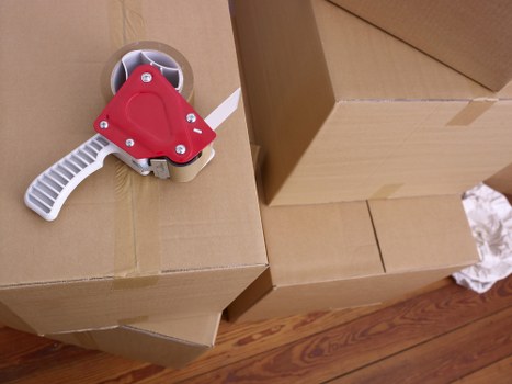 Careful packing and labeling for a Blackfriars office or home move